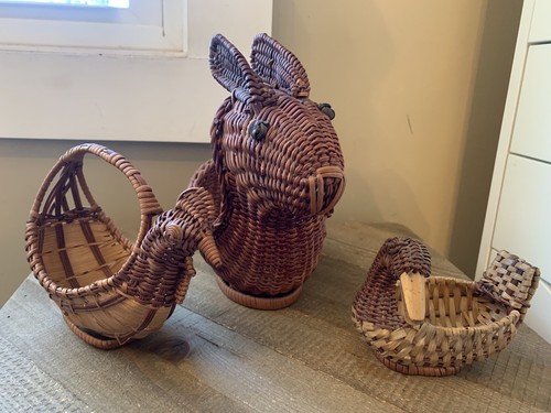 Vintage bunny rabbit - vintage, rooster