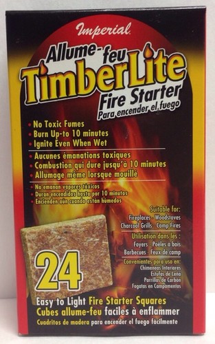 Pack fire starter - pack, squares