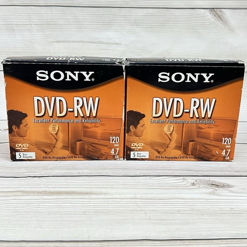 Sony dvd blank discs 7gb - dvd-rw,