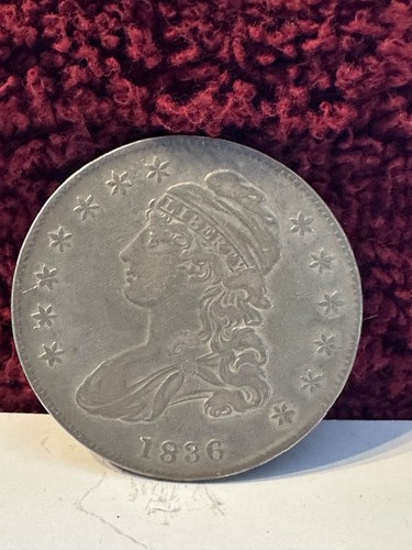 1836 1336 capped bust half - 1836/1336,