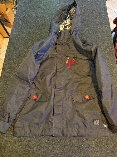 Men black hooded full - k2, zip