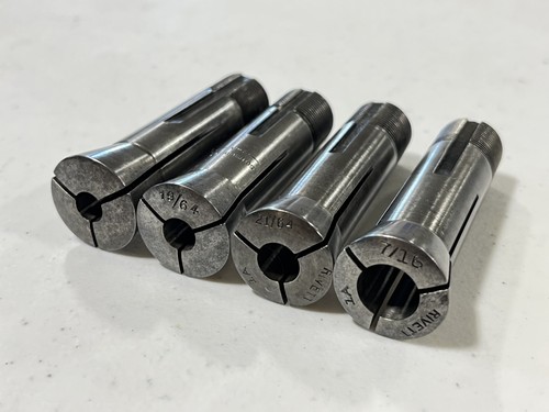 Southbend collet lot 4pc - southbend,
