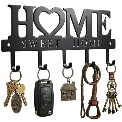 Wall mount key holder rack - key,