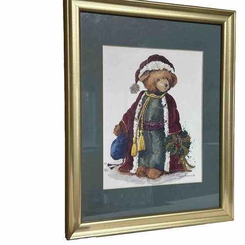 Victorian bear art print - victorian, by