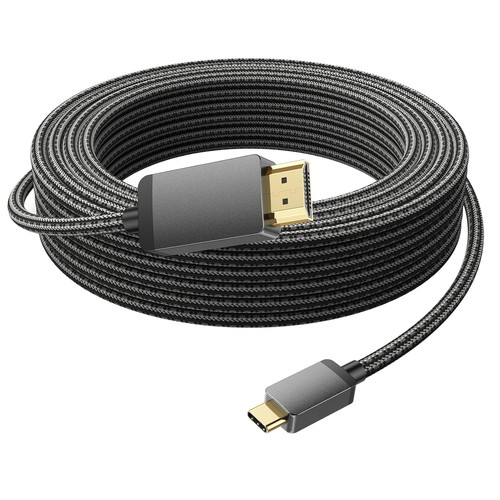 Long usb hdmi - c, 25ft
