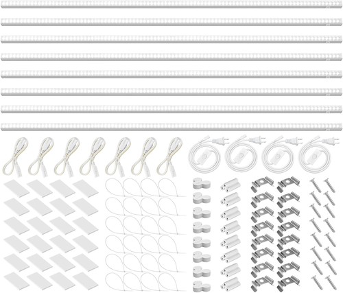 Barrina 8pcs 4ft - t5, led