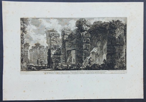Share piranesi antique print - piranesi,