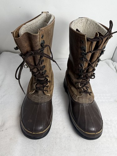 Sorel badger snow duck boots - badger,