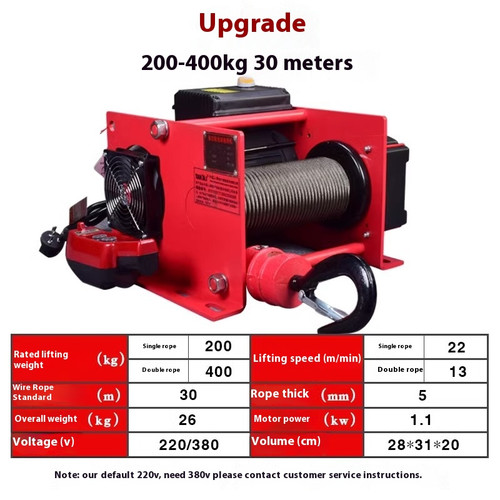 German winch small hanging - german,