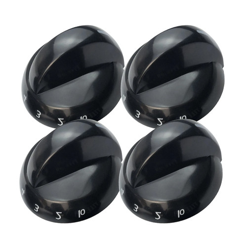 Range burner control - burner, knob