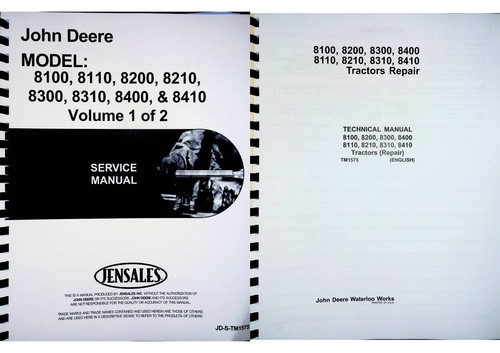 John deere tractor service - john,