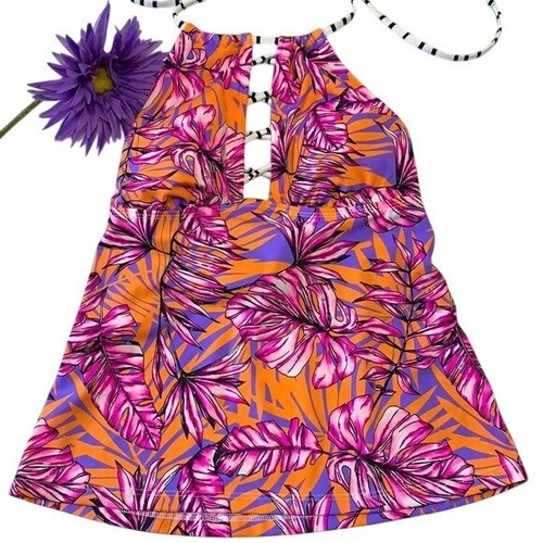 New tankini tropical - tropical, top