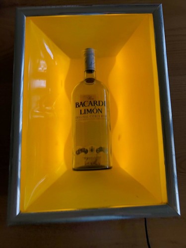Bacardi limon rum light - light, up