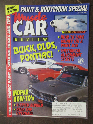 Muscle car review magazine - car,