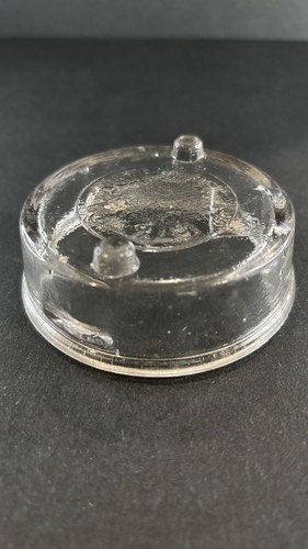 Antique crystal jar - antique,