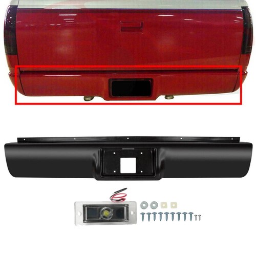 Rear bumper roll - rear, pan