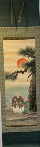 Japanese hanging scroll art - hanging,