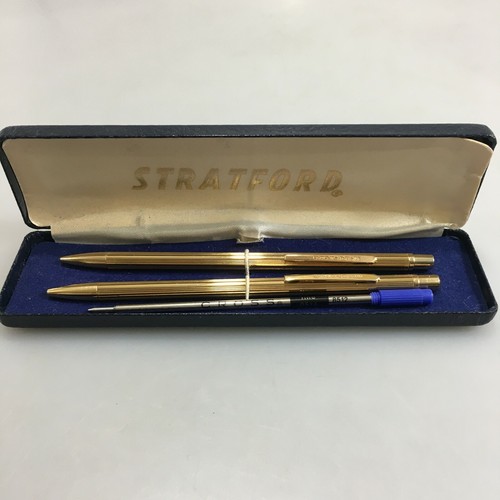 Stratford goldtone ballpoint - stratford,