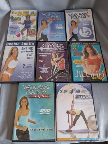 Workout dvds lot - 8,