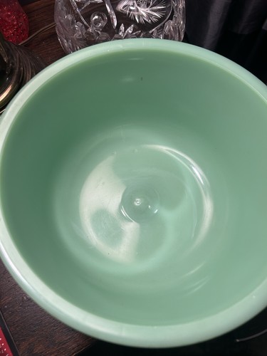 Vintage jadeite green milk - jadeite,