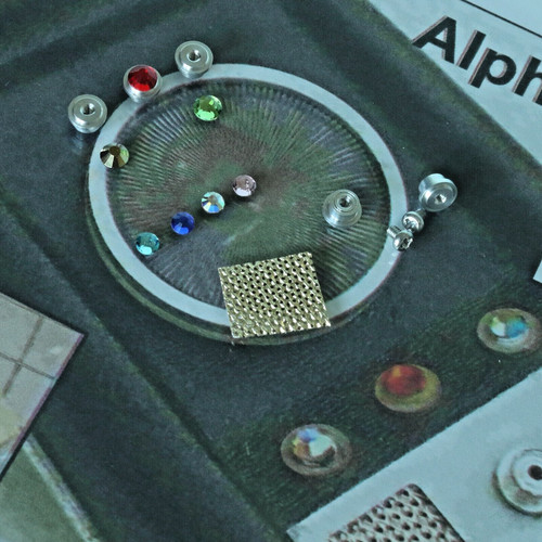 Star trek communicator - star, parts