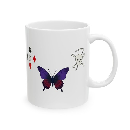 Papillon tattoos pirate mug - papillon's,