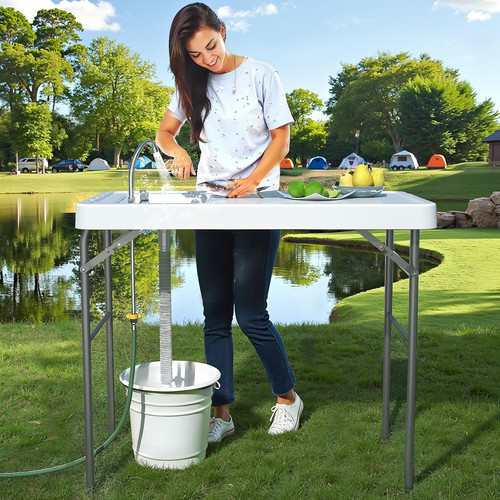 Fish cleaning table with - cleaning,