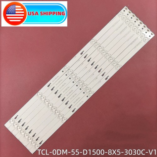 8pcs led strips - 8pcs,