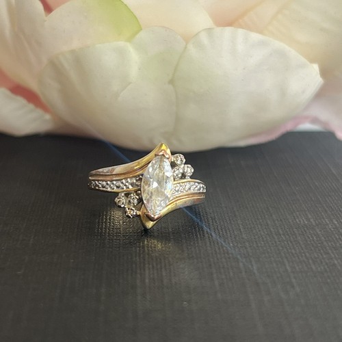 Vintage seta ring - ring, marquise