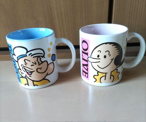 Popeye olive mug set - set, ceramic