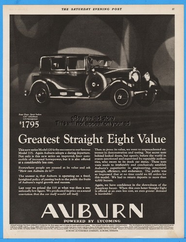 1929 auburn automobile - automobile, co