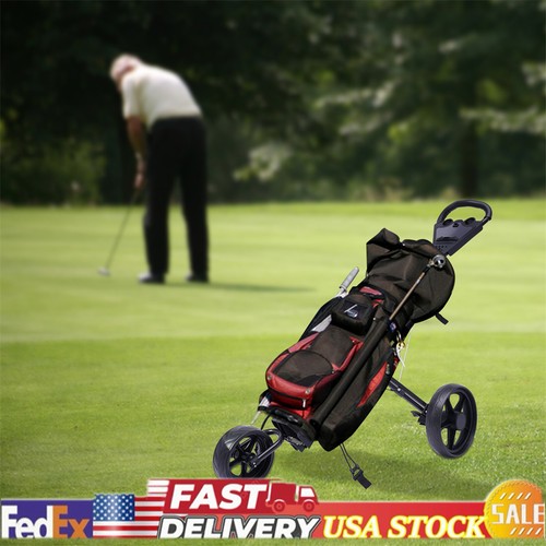 Golf push cart folding - folding,