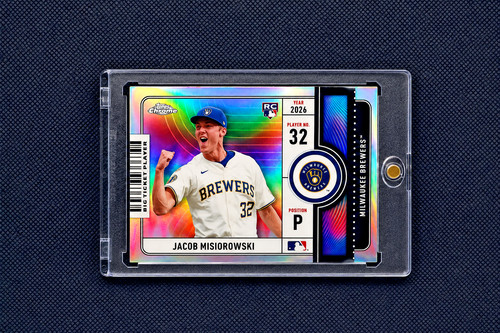 Jacob misiorowski rookie - misiorowski,
