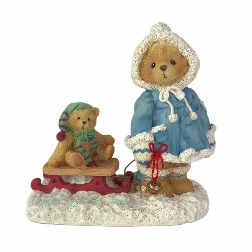 Cherished teddies bear - bear, pulling