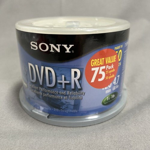 Pack genuine sony - genuine, dvd+r