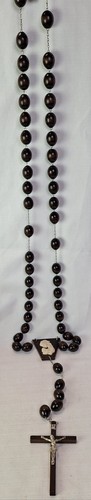 Rosary beads large wood - beads,