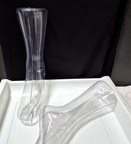 Clear plastic female women - plastic,