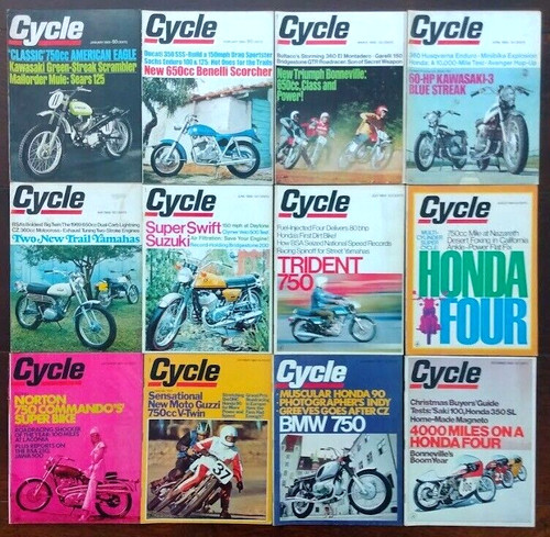 Cycle magazines jan dec - 12,