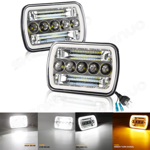 7x6 5x7 led square - 7x6", headlight