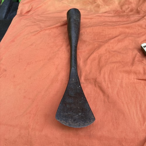 Antique bark spud log - antique,