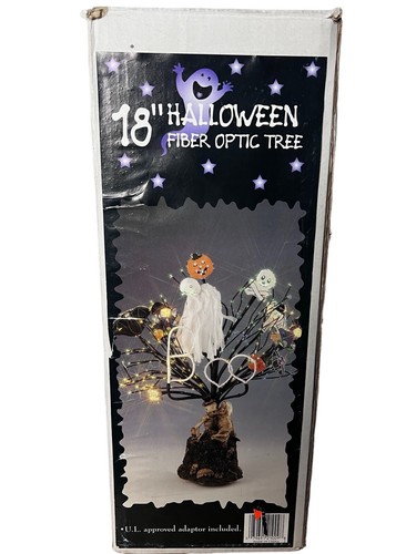 Halloween tree fiber optic - tree,