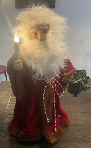 Vtg father christmas - telco, st