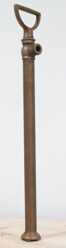 Vintage brass bilge pump hand - vintage,
