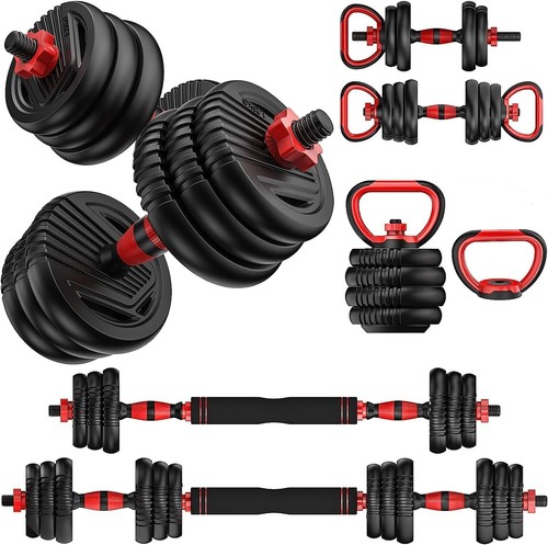 Adjustable dumbbell set - 4-in-1,