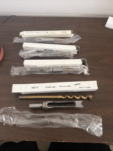 4pc square hole drill bits - 4pc,