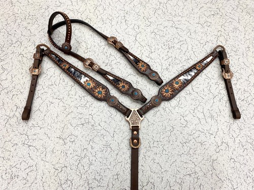 Genuine leather headstall - headstall, and
