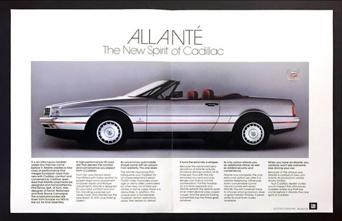 1987 cadillac allante - 1987,