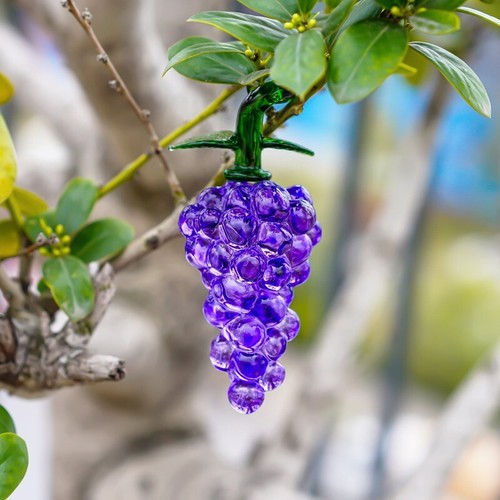 Crystal glass grape - crystal,