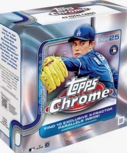 2025 topps chrome baseball - topps, set