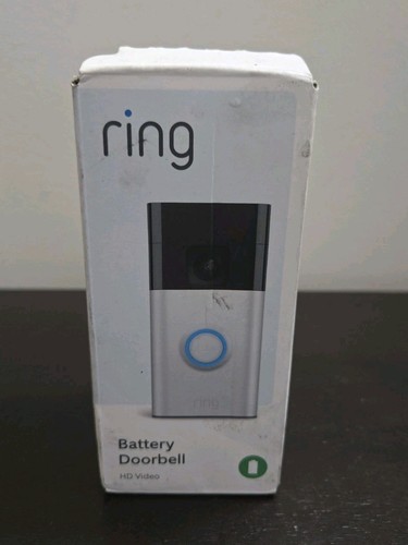Ring battery doorbell - doorbell, silver